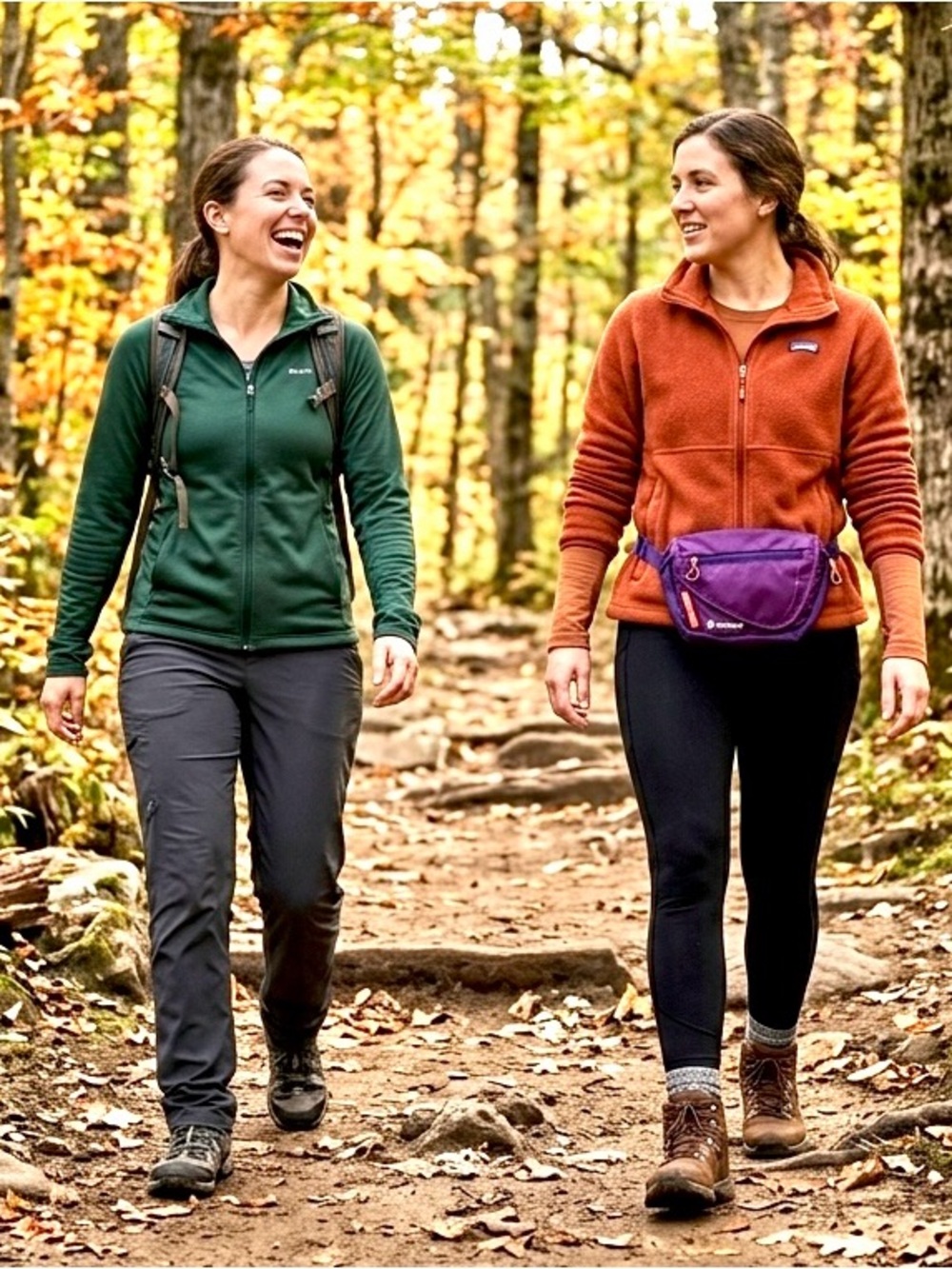 Outdoor Products Marilyn Convertible Waist Pack Fanny Bag Purple Orange